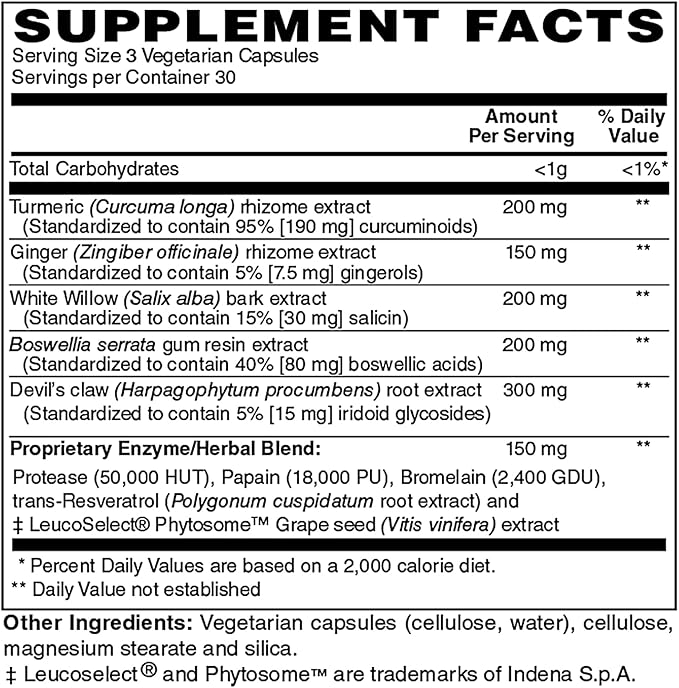 Holly Hill Health Foods, Inflammove Healthy Joint & Mobility Support, 90 Vegan Capsules