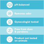 Summer's Eve Feminine Wipes, Fragrance Free, Vaginal Wipes with Gentle pH-Balanced Micellar Water Formula, Feminine Care to Help Remove Vaginal Odor, Gynecologist Tested, 32 Wipes, 4 Pack