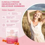Premium Feminine Balance Gummies for Women – Raspberry Flavor – pH Balance, Immune & Digestive Support – Vegan, Gluten-Free – 60 Gummies (30-Day Supply)