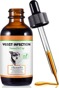 60ML Natural Yeast Infection Treatment for Dogs, Dog Allergy Relief, Skin Itch Relief Supports Healthy, Inflammation Relief, Alleviates Itching, Allergy Relief Dog Yeast