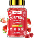 Cortisol Supplements for Women: Cortisol Reducer Gummies with Ashwagandha Magnesium L-theanine Phosphatidylserine Vitamin B12 for Daily Relaxation Support