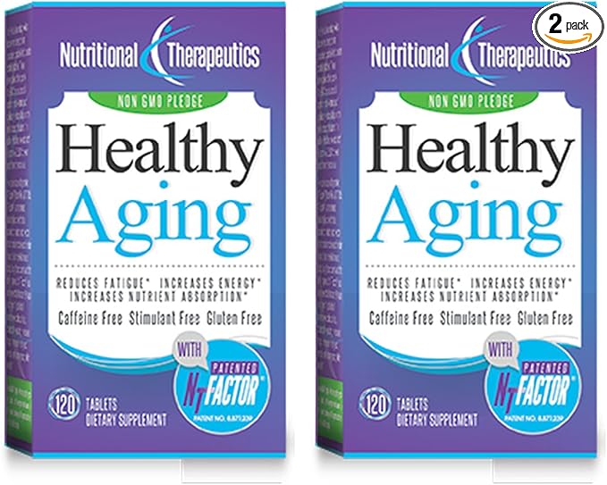 NTI Nutritional Therapeutics Inc. - Healthy Aging with NTFactor®, 120 Tablets - Youthful Vibrancy, Increased Energy, Improved Quality of Life (2)