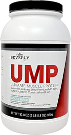 Beverly International UMP Protein Powder, Rocky Road. Unique Whey-Casein Ratio Builds Lean Muscle. Easy to Digest. No Bloat. (32.8 oz) 2lb .8 oz