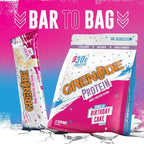 Grenade Carb Killa High Protein and Low Sugar Candy Bar, 12 x 60 g - Birthday Cake