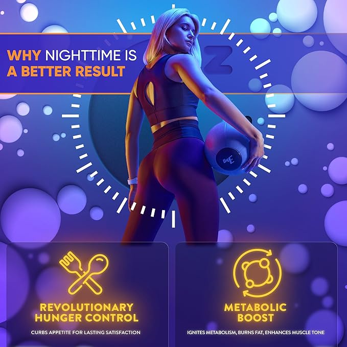 Night Time Weight Loss Diet Drops - Appetite Control, Fat Burner, Metabolism Booster - Apple Cider Vinegar - Cinnamon - Cayenne Pepper