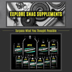 SNAC ZMA-5 Mineral Supplement - Supports Muscle Function, Restful Sleep, Immune Health and Relaxation with Zinc, Vitamin B6, Magnesium and 5-HTP for Sleep, Anxiety, Calmness - 90 Veggie Capsules