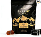 Shilajit Gummies: Pure Shilajit Himalayan Rich in Ashwagandha Gaulshura Fulvic Acid 85 Micronutrients Suitable for Men and Women No Added Sugar Non-GMO 100% Natural Organic 90 Gummies