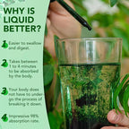 Liquid Chlorophyll Drops, Chlorophyll Liquid Drops, Body Deodorizing, Supports for Odor Balance, Natural Body Freshness, Body Odor Control, Fresh Breath, 60ml.