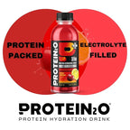 Protein2o 15g Whey Protein Infused Water Plus Energy, Cherry Lemonade, 16.9 oz Bottle (Pack of 12)