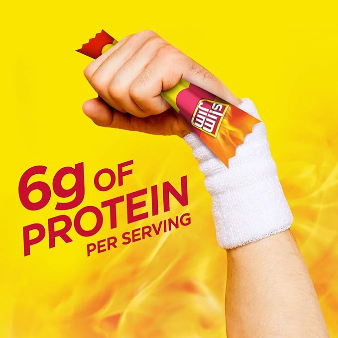Slim Jim Smoked Meat Sticks, Original Flavor, 6g Protein Per Serving, Snack Size, 0.28 oz. 46 Count (Pack of 3)