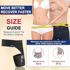 Sciatica Pain Relief Devices, Hip Brace for Women Men, Thigh, Groin, Hamstring Compression Sleeve