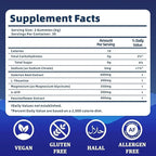 Radiya Natural Sleep Aid Gummies - Effective Melatonin 6 mg Fall Asleep Quickly and Gently in 30 Minutes - Sleep+ Gummies for Adults a Restful Night's Sleep - 60 Count (1pc)