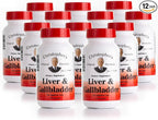 Christopher's Original Formulas Liver & Gallbladder Formula Capsules - Gallbladder Supplements with Digestive Enzymes - Supports Digestive System with Natural Herbs - Pack of 12