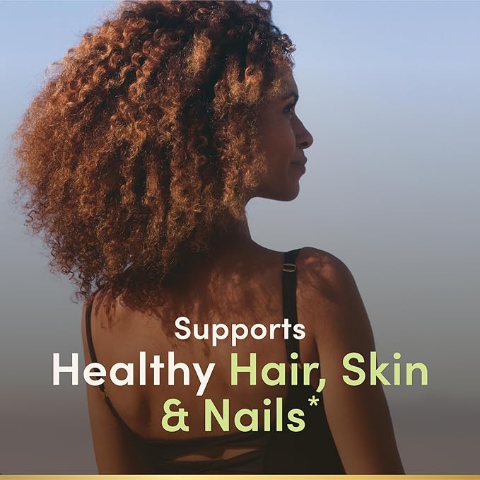 Nature's Bounty Biotin, Supports Metabolism for Energy and Healthy Hair, Skin, and Nails, 1000 mcg, 100 Tablets (Pack of 2)