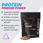 Livingood Daily Chocolate Collagen Powder for Women & Men, Hydrolyzed Collagen Peptides Powder with Vitamin C, Protein with 20 Amino Acids, Type I & III, Grass Fed, Keto, Paleo, Gluten Free, 30 Srvgs