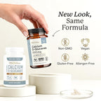 Calcium D-Glucarate | 500mg | CDG for Liver Detox and Cleanse, Hormone Balance, and Menopause Support | Calcium Supplement | Vegan, Non-GMO, & Third-Party Tested | 180 Capsules (6-Month Supply)