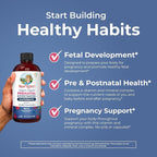 MARYRUTH'S Postnatal & Prenatal Vitamins for Women | Sugar Free | Womens Multivitamin for Pre-Conception, Pregnancy & Nursing | Ginger | Selenium | Folate | Vegan | Non-GMO | Gluten Free | 16 oz