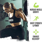 Jacked Factory Sugar Free Creatine Gummies - 5g Daily Dose (1.25g per Gummy) - Creatine Gummy Sugar Free for Men and Women, Vegan-Friendly, Third-Party Tested - 120 Gummies, Green Apple