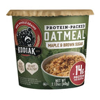 Kodiak Cakes Instant Protein Maple & Brown Sugar Oatmeal in a Cup, 2.12oz (Pack of 12)