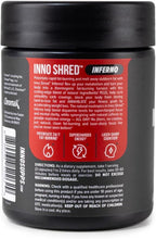 Inno Shred Inferno Thermogenic Fat Burner for Men & Women - Appetite Suppressant, Energy & Metabolism Support with MitoBurn, Paradoxine, Chromax, Green Tea - 60 Capsules, 30 Servings