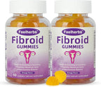 Fibroid Gummies for Women, Vegan Orange Flavor Gummies, Pack of 2