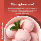 Keto Chow Strawberry Cream - Keto Meal Replacement Shake Powder - Nutritionally Complete - Low Carb - Delicious Easy Meal Substitute - Protein Rich You Choose The Fat - Single Meal Sample