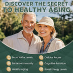 Liposomal NAD+ Supplement 1200mg with Trans Resveratrol - Boost NAD+ Levels, Energy & Anti-Aging Support - Vegan, 100 Capsules