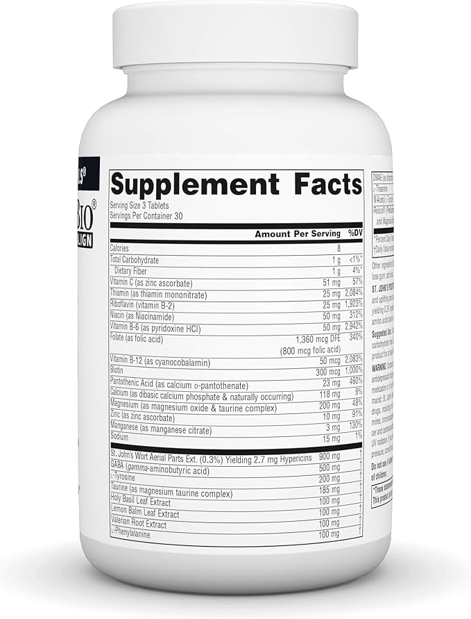 Source Naturals St. John's Positive Thoughts, Supports A Good Mood* - 90 Tablets