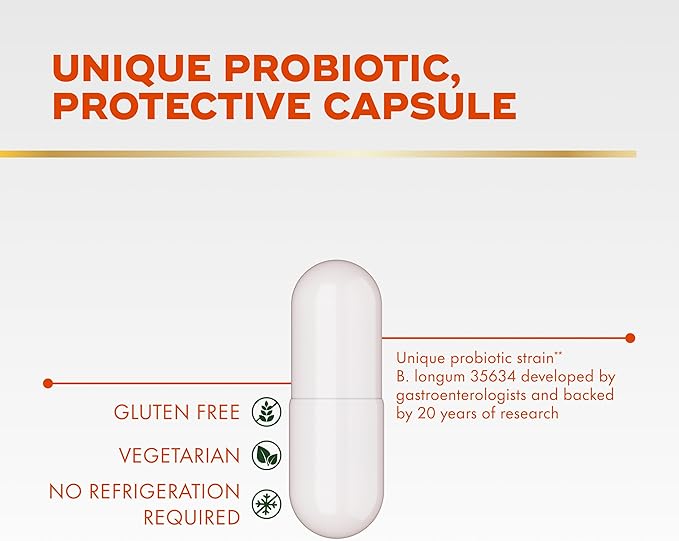 Align Probiotic, 24/7 Digestive Support*§, Probiotics for Women and Men, Probiotics for Digestive Health, Men and Womens Probiotic Capsules Help Relieve Occasional Bloating & Gas*, 56 Capsules