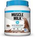 Muscle Milk ZERO, 100 Calorie Protein Powder, Chocolate, 15g Protein, 1.65 Pound, 25 Servings