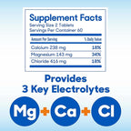 SlowMag Muscle & Heart Magnesium Chloride Supplement with Calcium, 120 Count, Supports Muscle Relaxation, Heart, Nerve & Bone Health, High Absorption