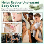 Chlorophyll Capsules, Chlorophyll Body Deodorizing Supplement, Body Odor Eliminator, Fresh Breath, Supports Immunity and Digestion, Men & Women, 120 Caps.