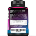 Sunergetic Premium Collagen Peptides Capsules – 2500 mg of VERISOL Collagen Peptides Type 1 & Type 3 – Multi Collagen Supplement to Support Joint Health, Hair, Skin & Nails – 150 Collagen Capsules