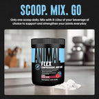 Animal Flex Powder - Joint Support Supplement for Pain Relief, Repair and Restore Muscles with Turmeric, Glucosamine, Chondroitin, MSM, Collagen and Boswellia, Great Tasting Cherry Flavor, 30 Scoops