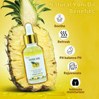 Yoni Wash Yoni Oil Yoni Soap bar, Feminine Wash for Women ph Balance, Intimate wash for Women Remove Odor, Pineapple Scent