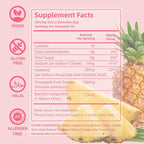 Airboy Vaginal Probiotic Gummies for Women, Pineapple Gummies for Women Balanced PH, Yeast Balance & Flora Support - 60 Gummies x 2 Pack