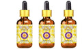 Deve Herbes Pure Black Cumin Seed (Kalaunji) Carrier Oil (Nigella Sativa) with Glass Dropper Cold Pressed (Pack of Three) 100ml X 3 (10 oz)