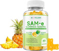 SAM-e L-Tyrosine Gummies with NAC, CoQ10 & Vitamin B Complex, 1600mg SAM-e, 1500mg L-Tyrosine Supplement for Energy, Cellular Antioxidant Support, Emotional Well-Being Support, 60 Count