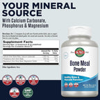 KAL Bone Meal Powder, 8 Ounce