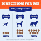 260 Bites Wellix Dog Hip and Joint Supplement Arthritis Pain Relief with Glucosamine Chondroitin MSM Functional Ingredients Joint Care Chews for Senior Dogs Antioxidant Supplements