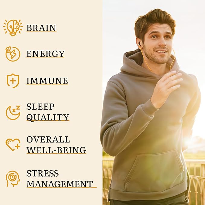 Japanese Reishi Mushroom Supplement 800mg with Reishi Mushroom Extract 500mg & Shell-Broken Spores 200mg,Organic Mushroom Capsules for Immune System - Real Fruiting Body (Pack of 2)