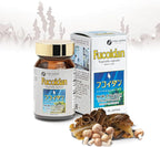 FINE JAPAN Fucoidan Capsules with Mekabu Seaweed & Agaricus Mushroom - 30 Capsules - Immune Support Supplement - Made in Japan - GMP, ISO9001 Certified