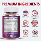 Keto ACV Gummies Advanced Weight Loss, Keto Gummy Supplement for Women and Men, with 1500MG Apple Cider Vinegar & Vitamin B12, Vegan & Non-GMO, Detox & Cleanse, Low-Carb, 60 Count