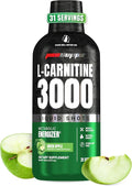 ProSupps L-Carnitine Liquid 3000, Stimulant-Free Liquid Shots for Men & Women - Clean Workout Drink for Energy, Performance & Muscle Recovery - No Sugar, No Carbs - 31 Servings, Green Apple