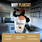 Ambrosia Plant Protein Powder 20g | Vegan Pea Protein Powder with BCAA Amino Acids | Dairy Free, Keto-Friendly, No Added Sugar | 25 Servings | Banana Maple