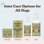 Natural Dog Company Liquid Glucosamine for Dogs, Hip & Joint Oil, Extra Strength Cartilage, Joint Supplement for Dogs, Helps Mobility, Eases Occasional Stiffness, Glucosamine Chondroitin, 32 oz.