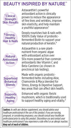 New Chapter Hair Skin & Nails Vitamins with Fermented Biotin+astaxanthin Vegetarian Capsule, 30 Count (Pack of 1)