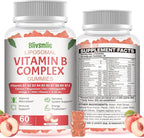 33-IN-1 Liposomal Overall 3500mg + Vitamin B Complex Gummies -B1, B2, B3, B4, B5, B6, B7, B8, B9,B12 | Vitamin C, D3,K2 | Coq10 Omega 3 etc for Energy, Brain,Immune,Skin Support &Heart Support ﻿