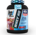 BPI Sports Whey HD Ultra Premium Protein Powder Isolate | Workout Whey Protein Powder for Men & Women for Muscle Gain | Milk Protein Concentrates | Strawberry Cake, 4.07 Pound