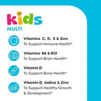One A Day Kids Multivitamin Gummies, Kids Vitamins with Vitamin C, D, E & Zinc for Immune Support, Childrens Gummy Vitamins, Assorted Fruit Flavors, 60ct (Packaging May Vary)